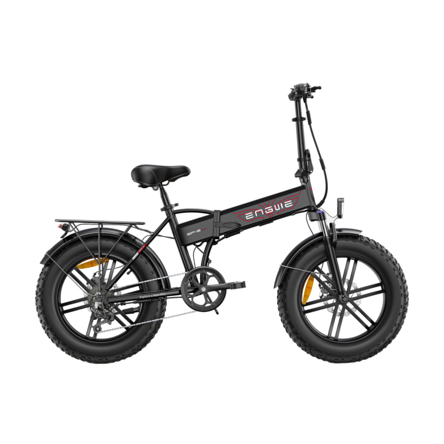 ENGWE EP-2 BOOST E-bike – Motor 250W Bateria 48V13AH Pneus De 20 Polegadas Travões De Disco Hidráulicos