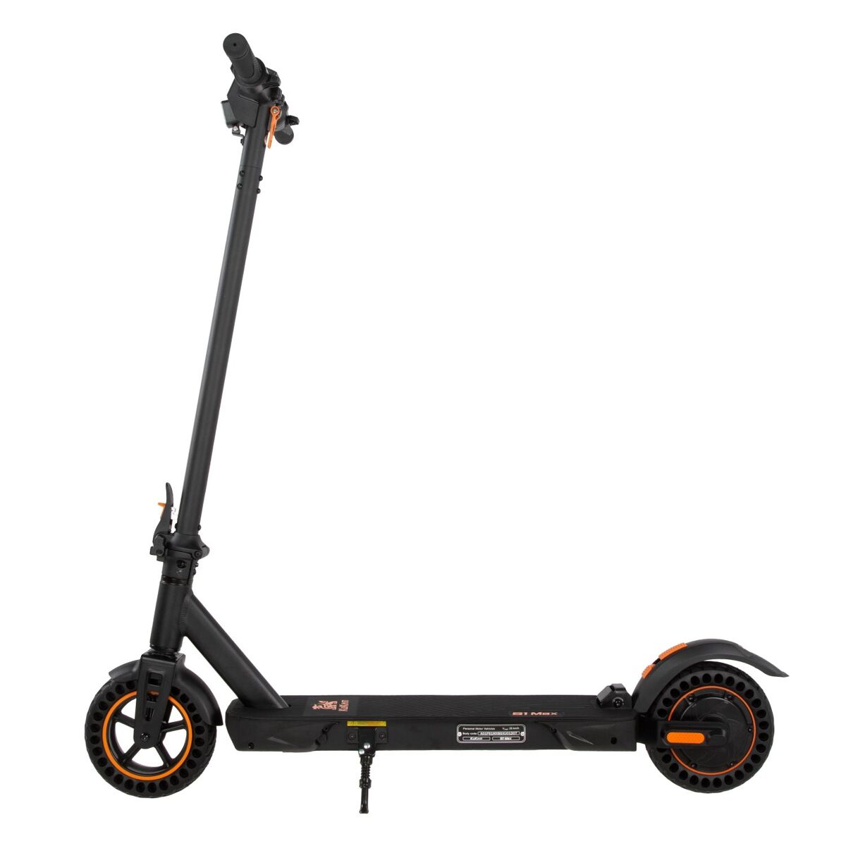 Trotinete elétrica kukirin s1 max 350w 36v10.4ah 8polegadas dobrável segura - preto