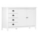 Aparador Buffet cômoda armário organizador Aparador Buffet cômoda armário organizador Branco