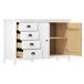 Aparador Buffet cômoda armário organizador Aparador Buffet cômoda armário organizador Branco