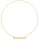 Arco de Decoração Metal Outsunny Arco de Decoração Metal Outsunny Dourado