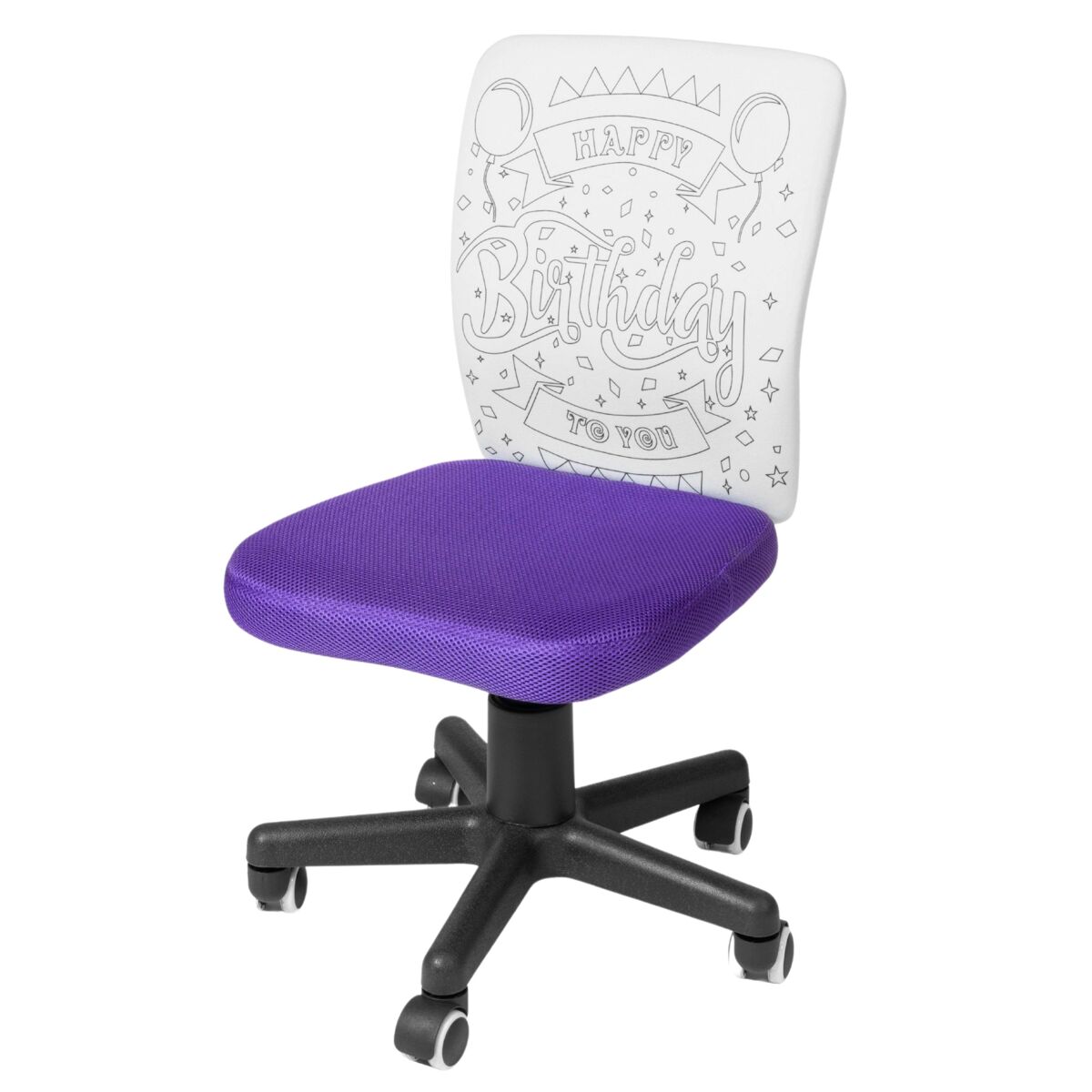 Cadeira de mesa de aniversário do Paint Me Office