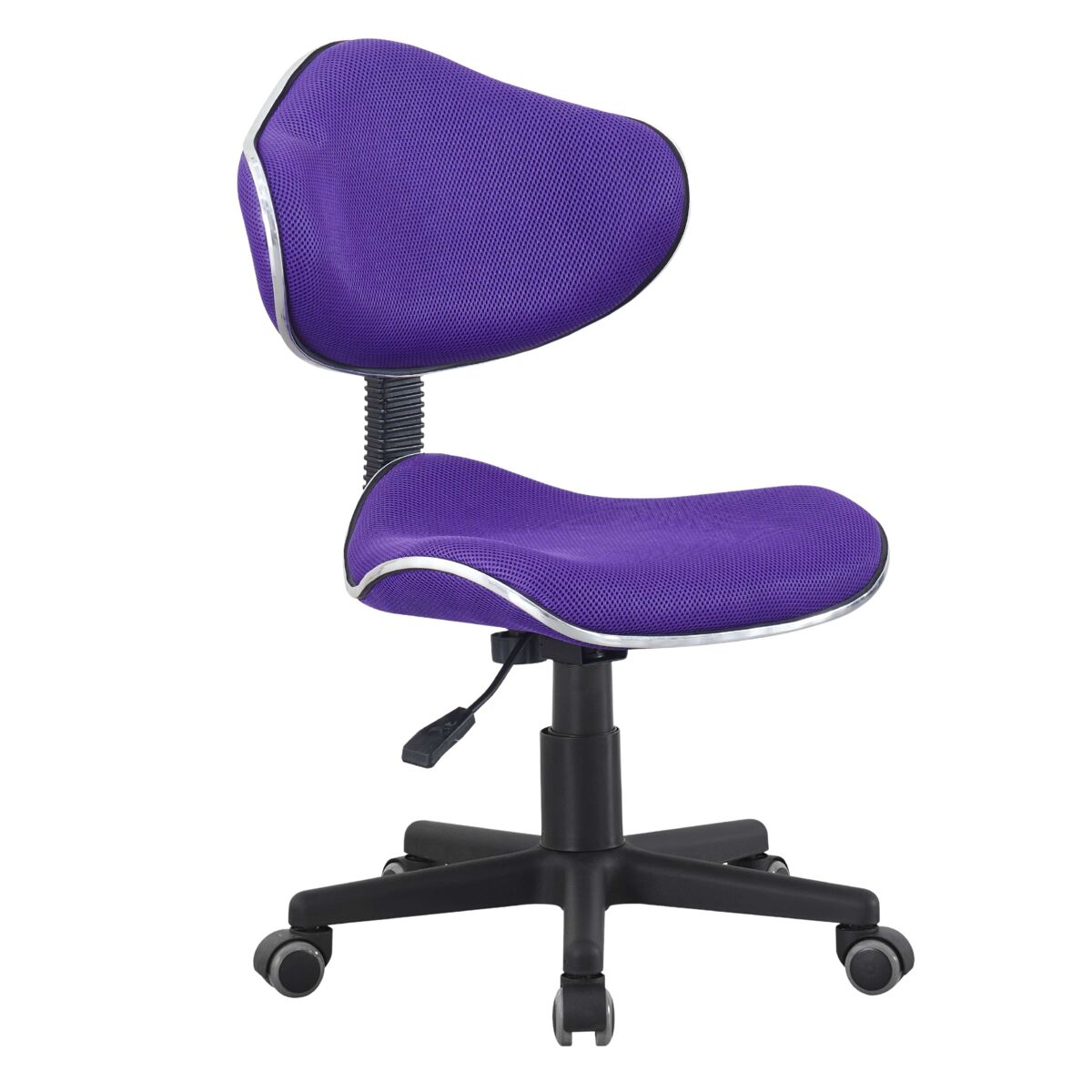 Cadeira de escritório estilo moderno Bambola com estrutura de metal