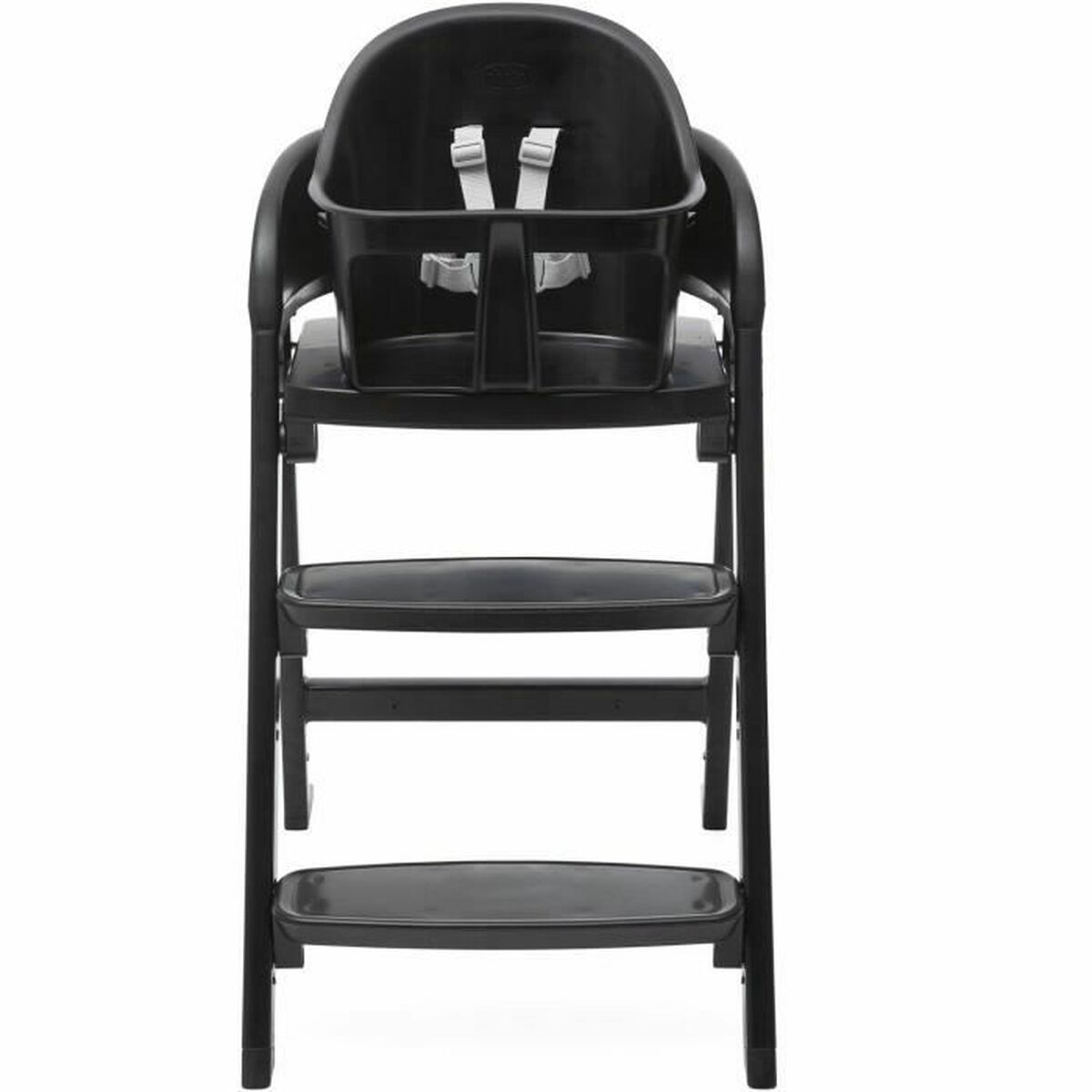 Cadeira alta chicco crescendo lite cairo coal noir acier inox
