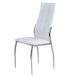 Pacote de móveis para sala de jantar com trem moderno, mesa extensível e 4 cadeiras Pacote de móveis para sala de jantar com trem moderno, mesa extensível e 4 cadeiras Branco Brillo