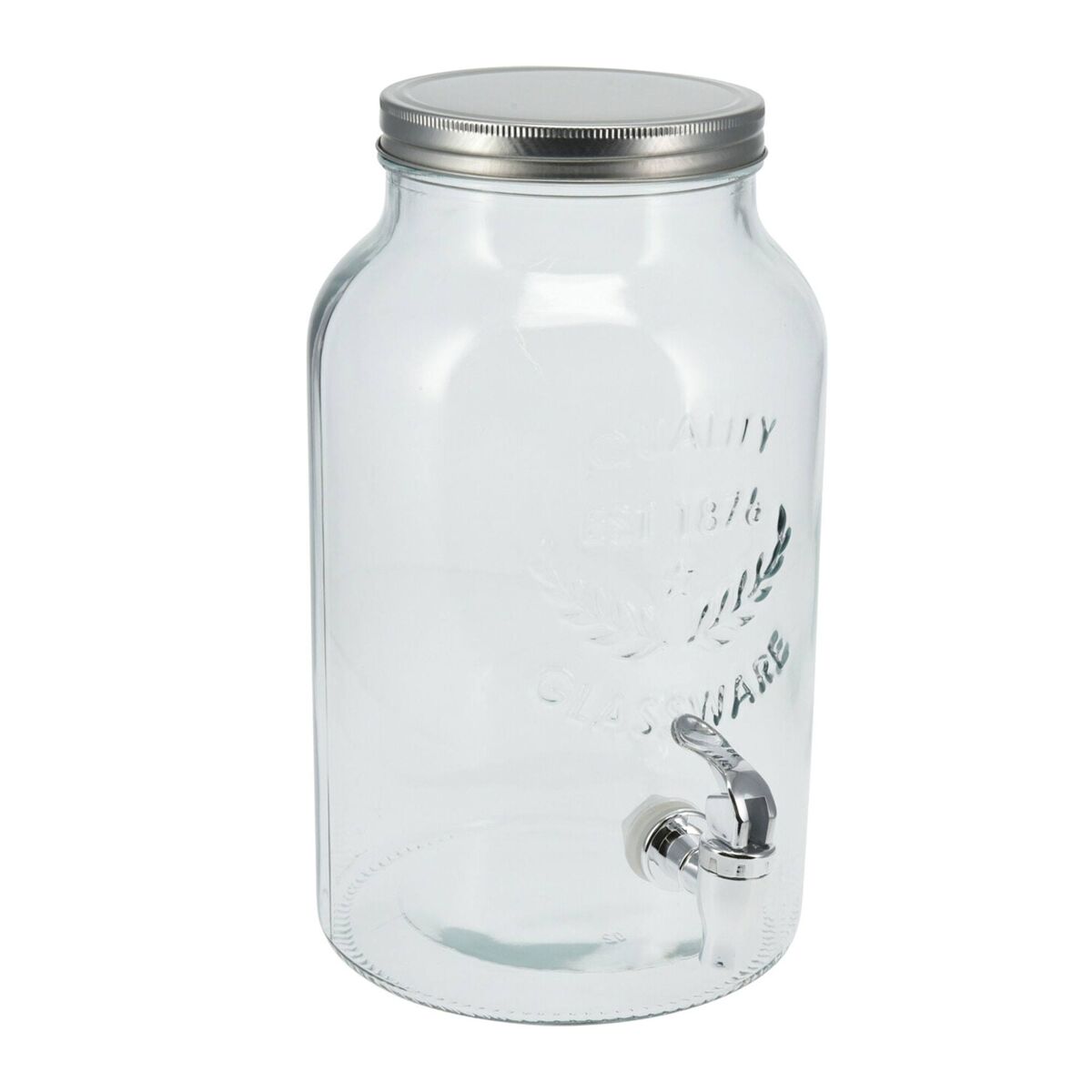 Copo dispensador de bebidas Well Home com tampa