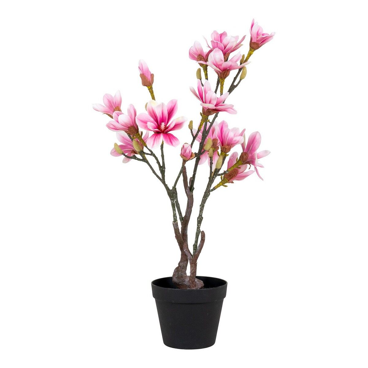 Seven Design Planta Artificial Magnolia, Polietileno, Cor-De- Rosa