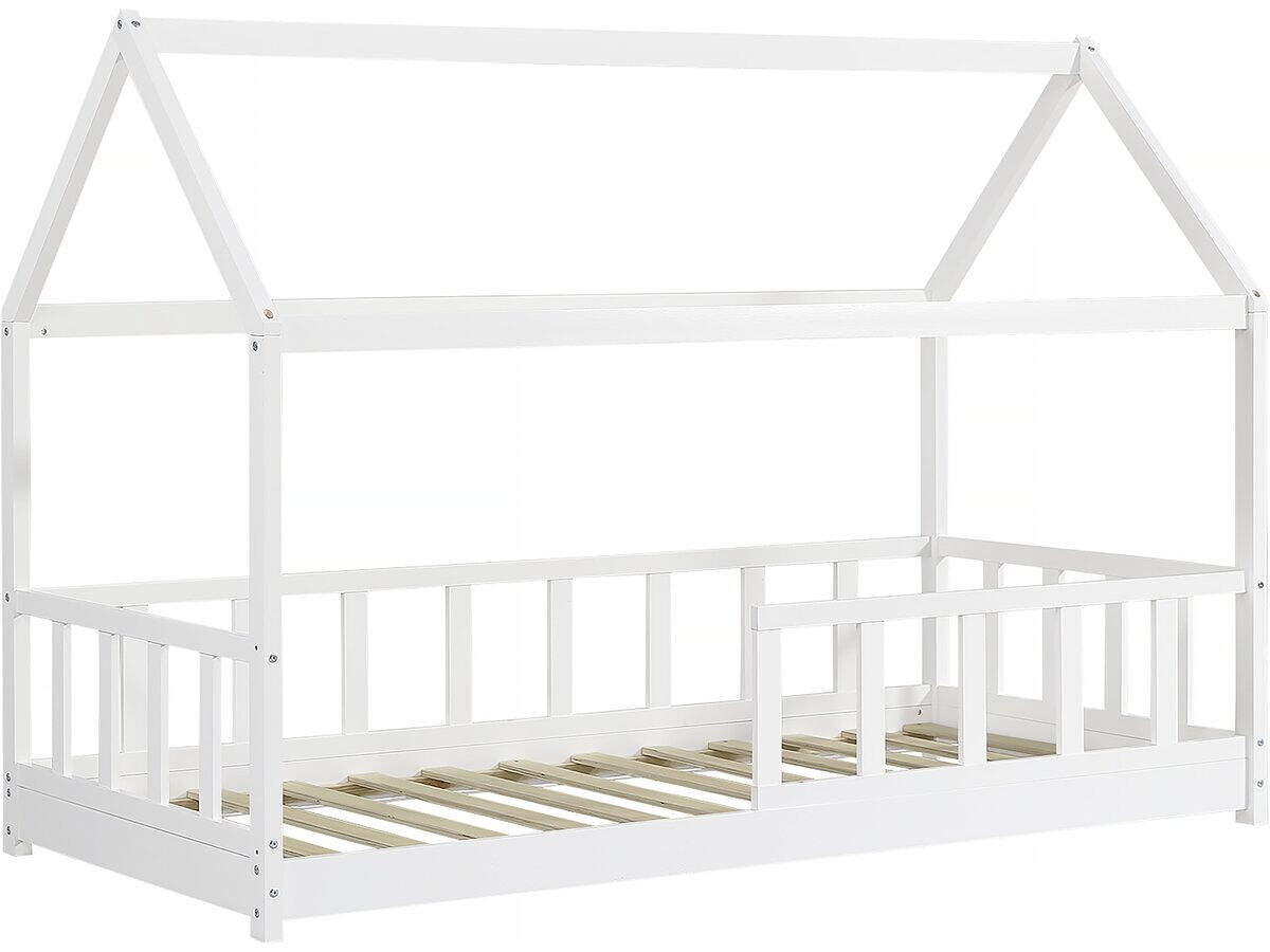 Cama cabine «mila» - dimensões: 196 x 97 x 140 cm - madeira - blanc
