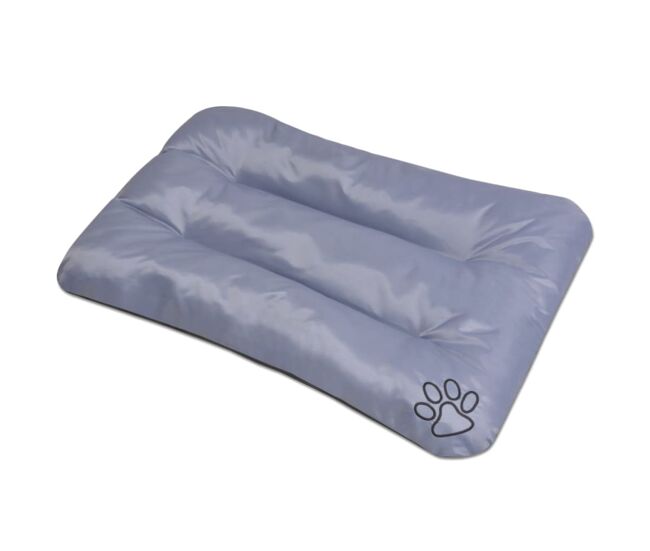 Vidaxl colchão para cães cinzento tamanho xl