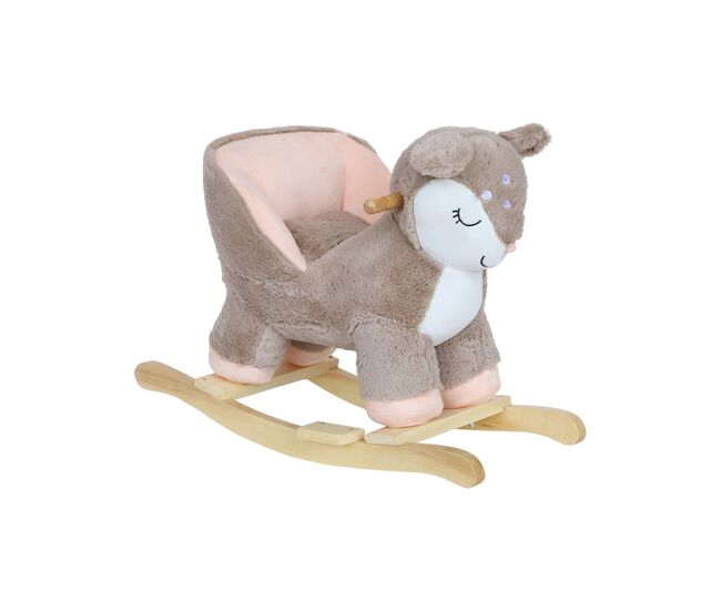 Feto de baloiço para enfants, clem, taupe, 68x33x55 cm