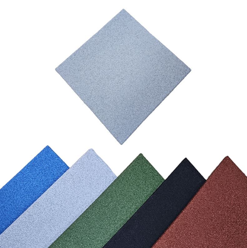 Arquiservi - placa de borracha cinza 50x50x20mm (32 unidades) piso antiderrapante, alta densidade, para uso interno e externo