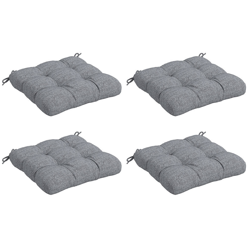 Conjunto de Almofadas para Cadeiras Tecido de Fio Tingido