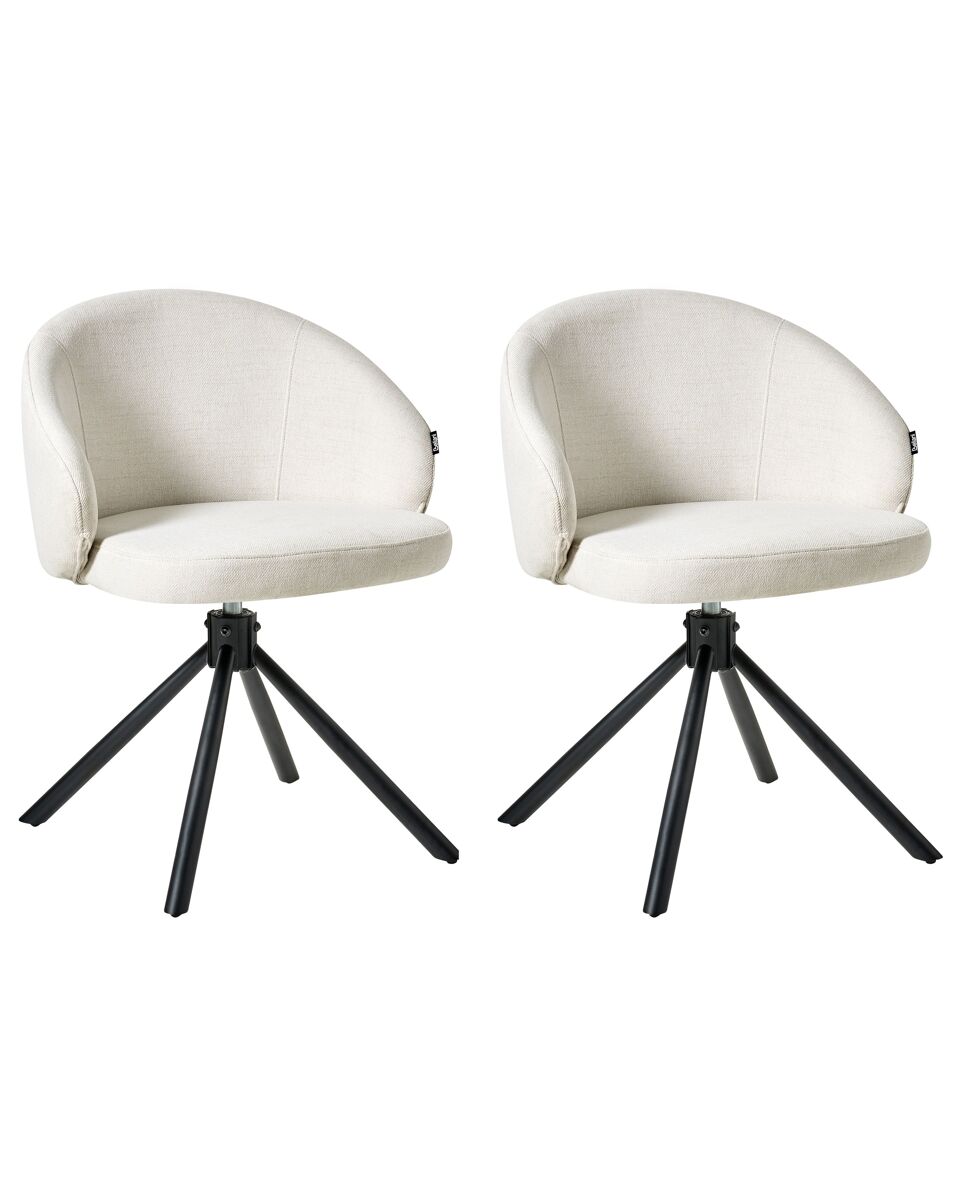 Beliani Silla de comedor OVALO