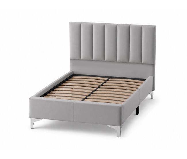 Cama de casal classic (cinza)(190×140 cm)