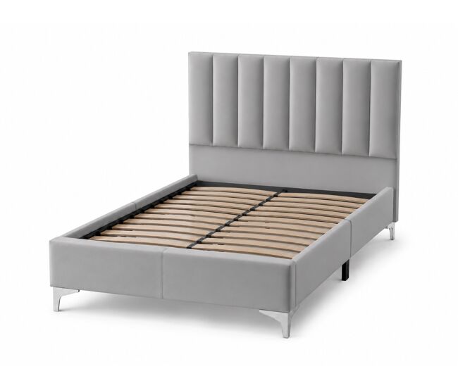 Cama de casal classic (cinza)(200×160 cm)