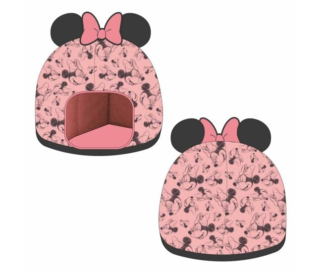 Cama para cão minnie mouse preto