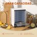 Desidratador de Alimentos ABS HOMCOM, casa - cozinha Desidratador de Alimentos ABS HOMCOM, casa - cozinha Branco