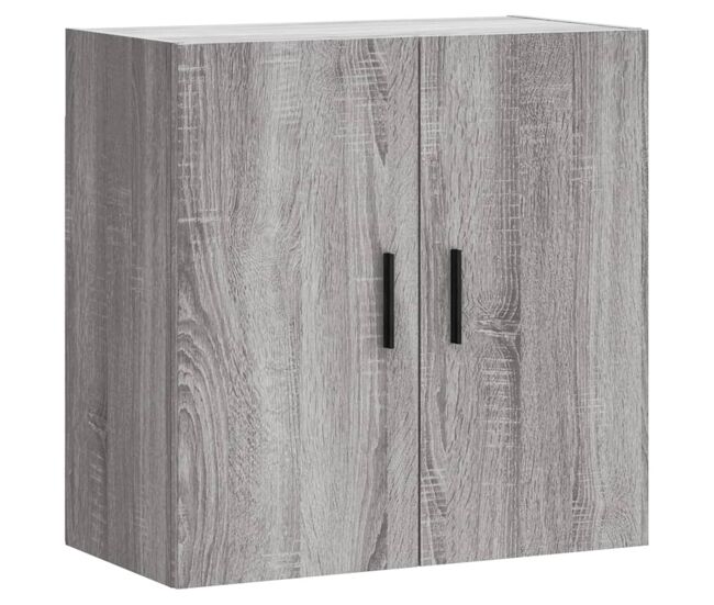 Vidaxl armário de parede 60x31x60 cm derivados madeira cinzento sonoma