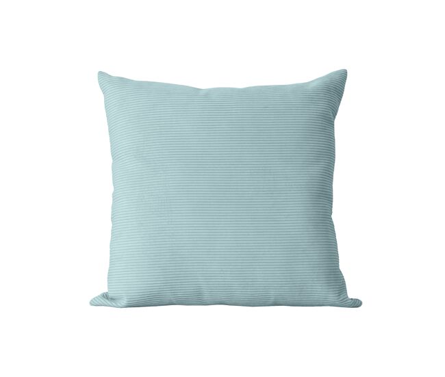 Almofada quadrada veludo turquesa 45x45 cm - dune