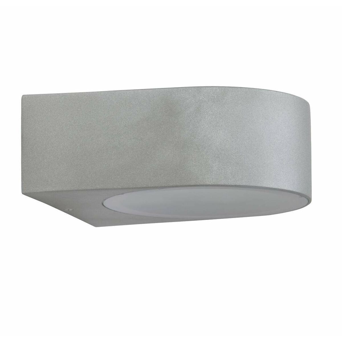 Luz de parede brilliant tyler gris metal 60 w e27