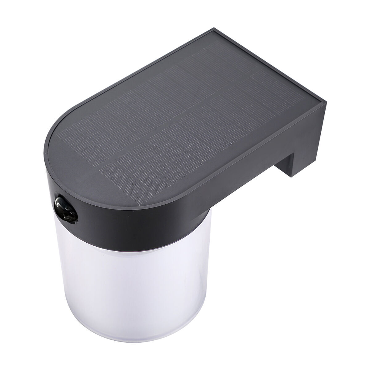 Luz de parede edm 31832 preto policarbonato abs 4 w 500 lm solar (3000 k) (5000 k) (4000 k)