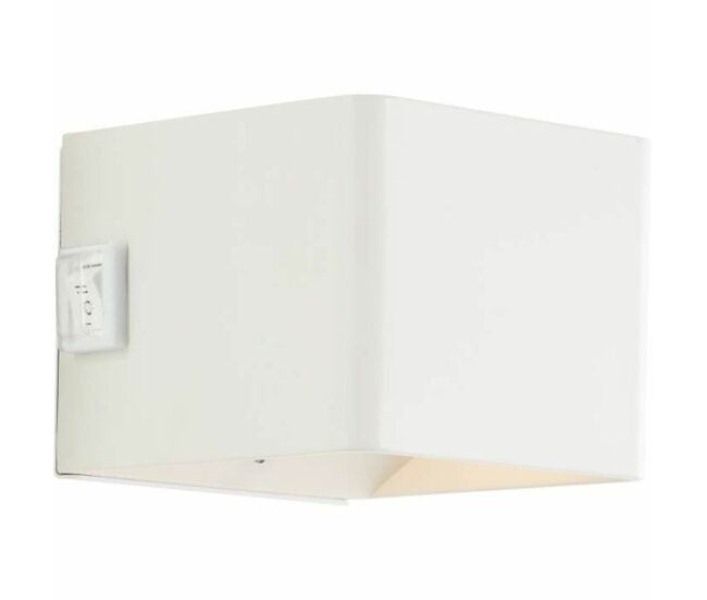 Luz de parede brilliant blanc plástico 4 w 200 lm (3000 k)