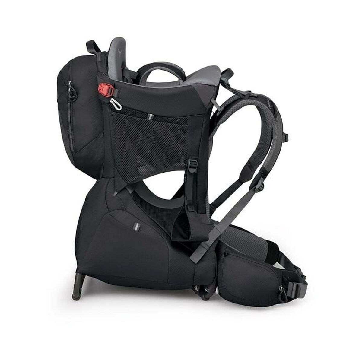 Mochila porta bebê osprey poco premium child carrier preto