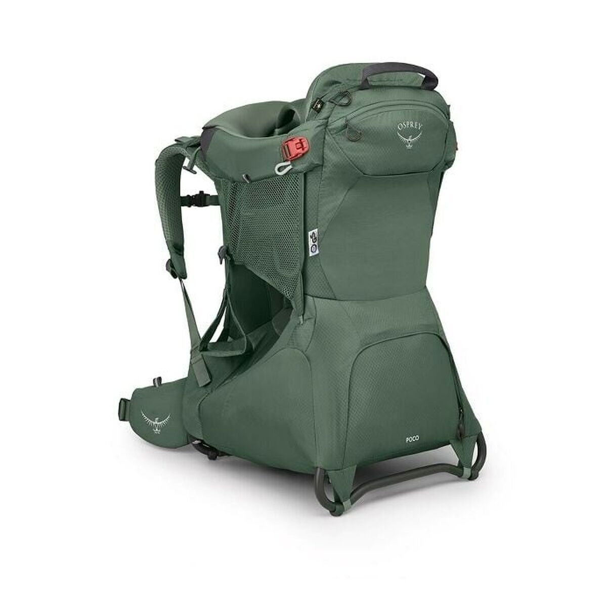 Mochila porta bebê osprey poco child carrier tourist verde + 0 anos (+ 0 anos)