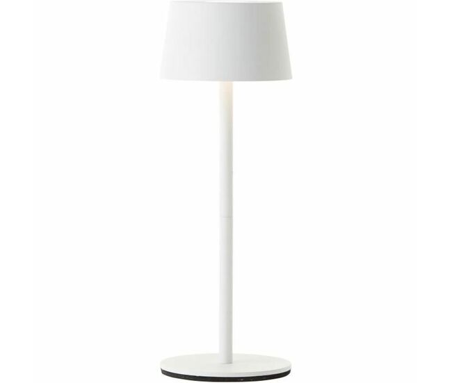 Lâmpada de mesa brilliant blanc