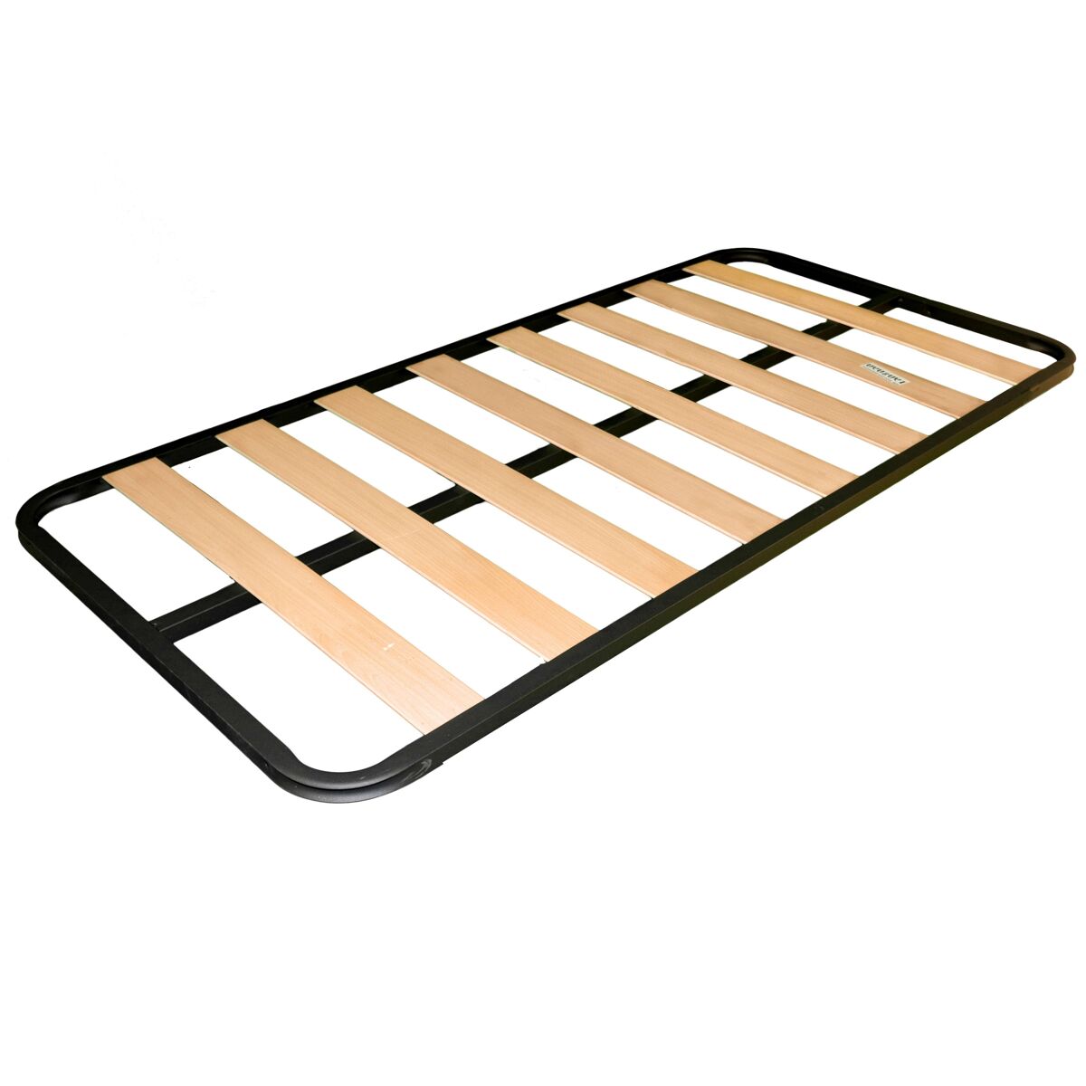 Base de cama de tubo de aço com reforço central e pernas