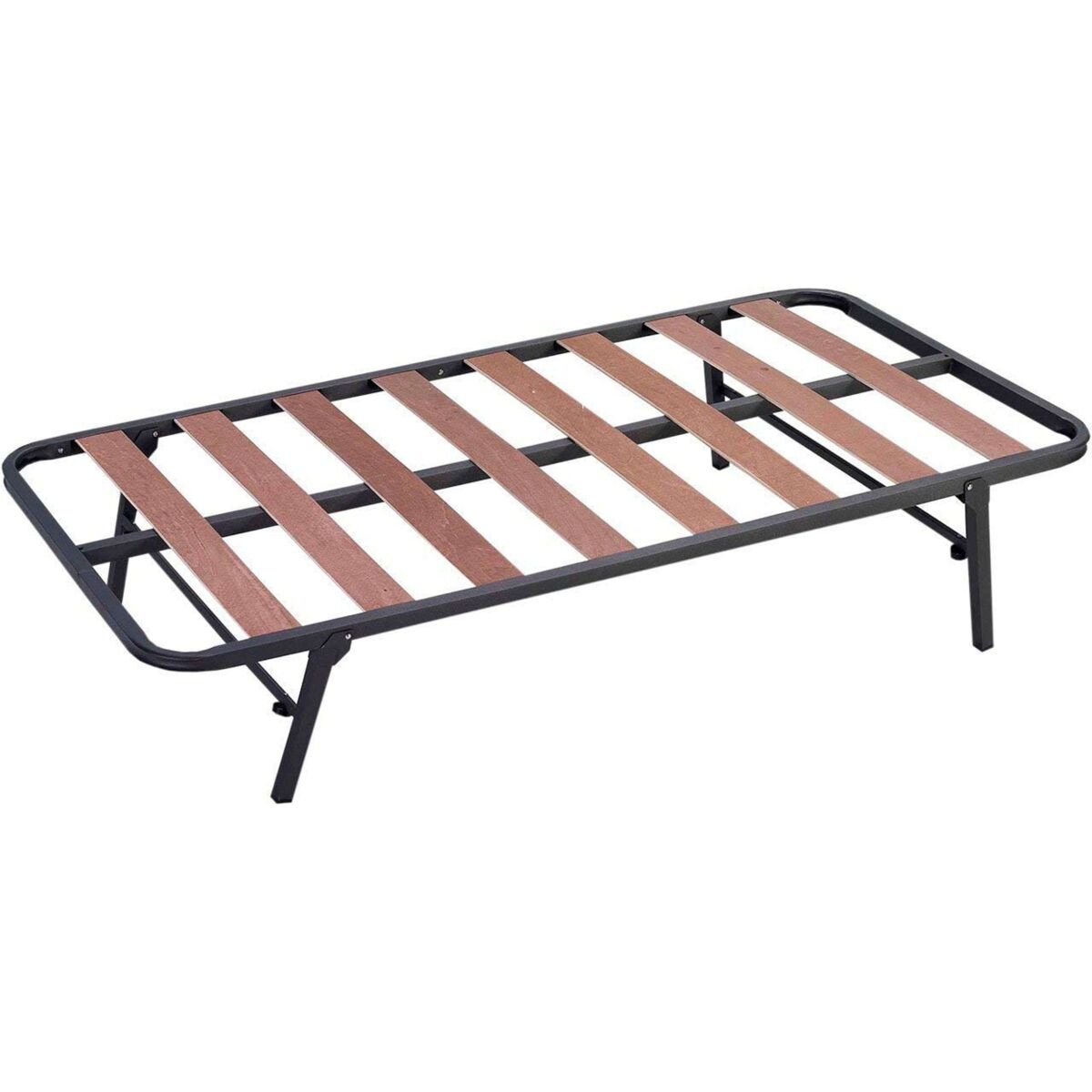 Estrutura de cama inferior retrátil para cama canguru, 90x180 cm, tubo de 30x30 mm + pernas dobráveis com rodas. elevadora