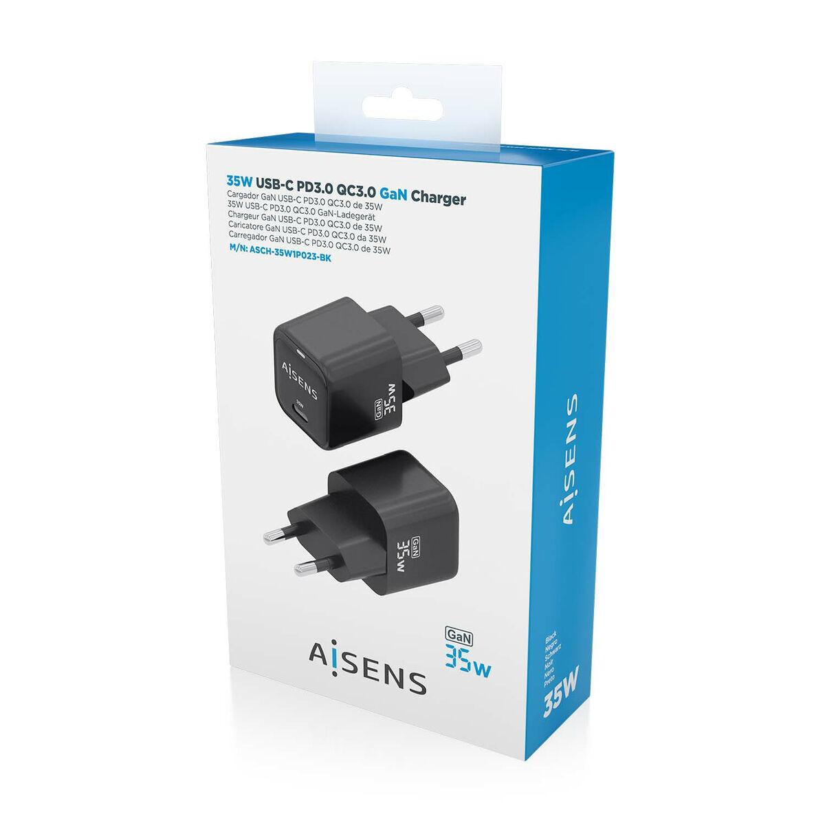 Carregador de Parede ASCH-35W1P023-BK