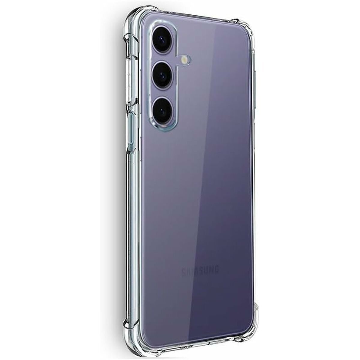 Capa para telemóvel cool galaxy s24 transparente samsung