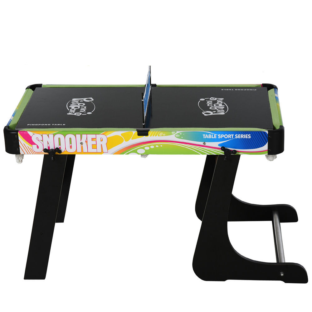 Mesa de Jogos MDF, Aço, ABS HOMCOM