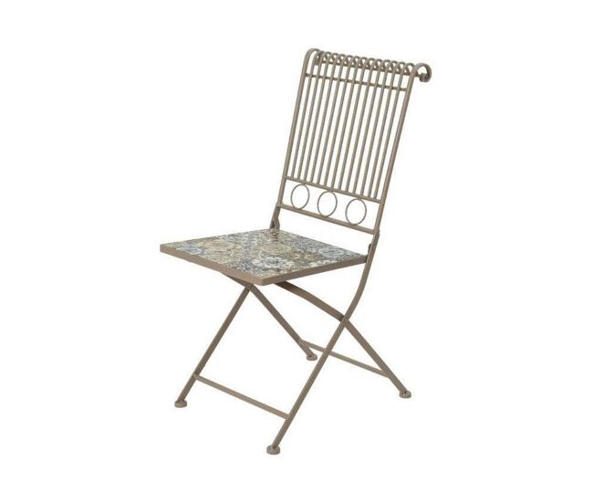 Cadeira de campismo acolchoada bistro (45 x 38 x 90 cm)