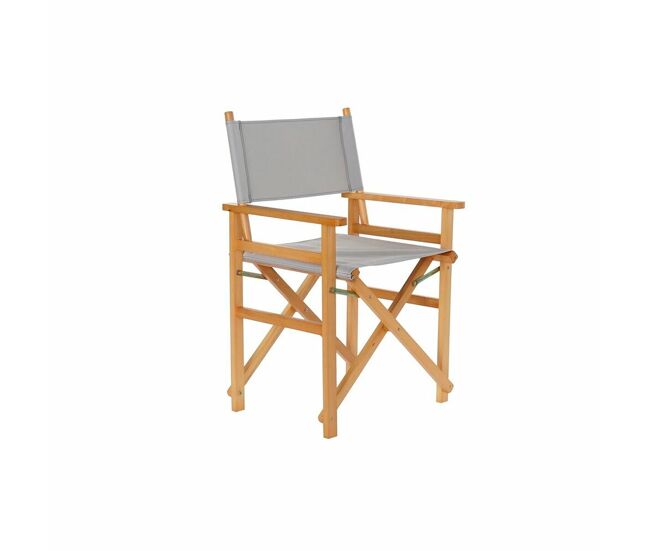 Tuinstoel dkd home decor gris natural pinheiro 56 x 48 x 87 cm (56 x 48 x 87 cm)