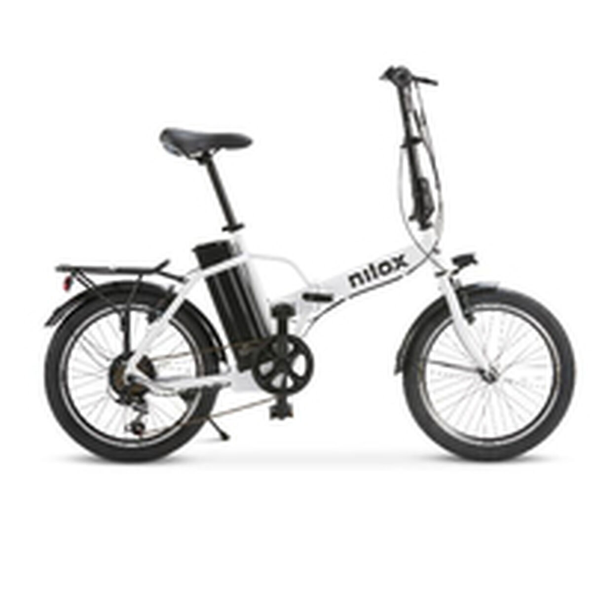 Bicicleta électrique nilox ebike j1 pro blanc 250 w 9600 mah 20"