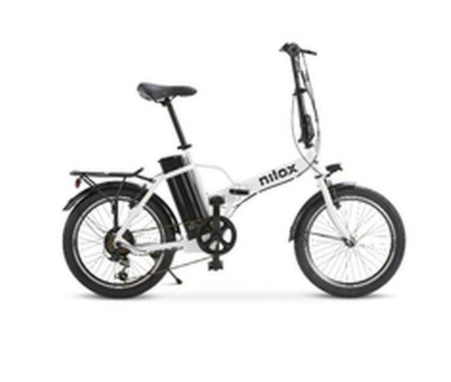 Bicicleta électrique nilox ebike j1 pro blanc 250 w 9600 mah 20"