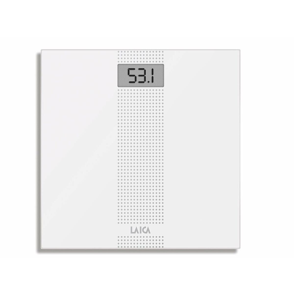 Balança digital para casa de banho laica ps1054 blanc vidro 150 kg
