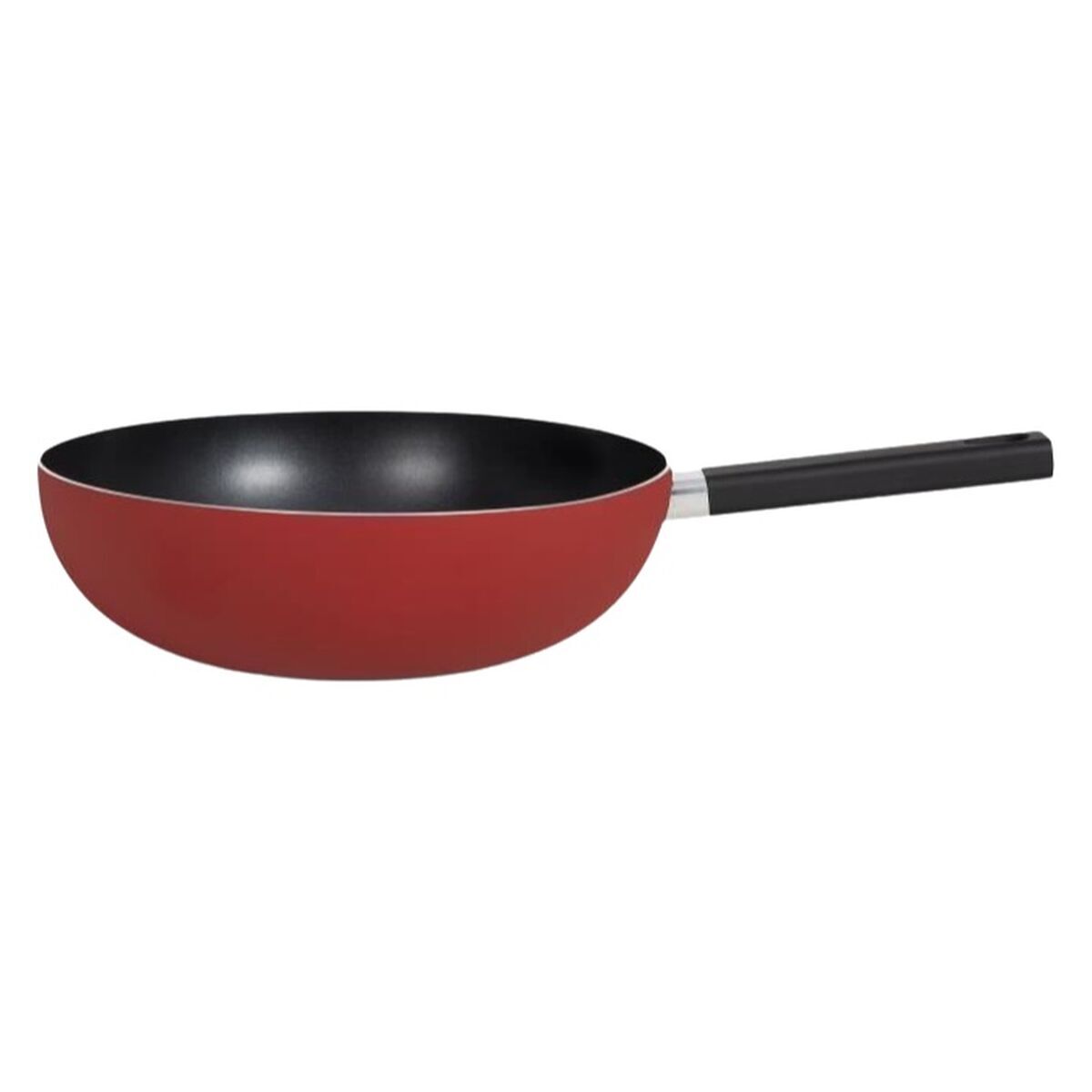 Frigideira wok livoo vermelho alumínio ø 32 cm