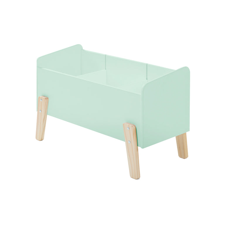 Caixa de brinquedos vipack kiddy verde menta