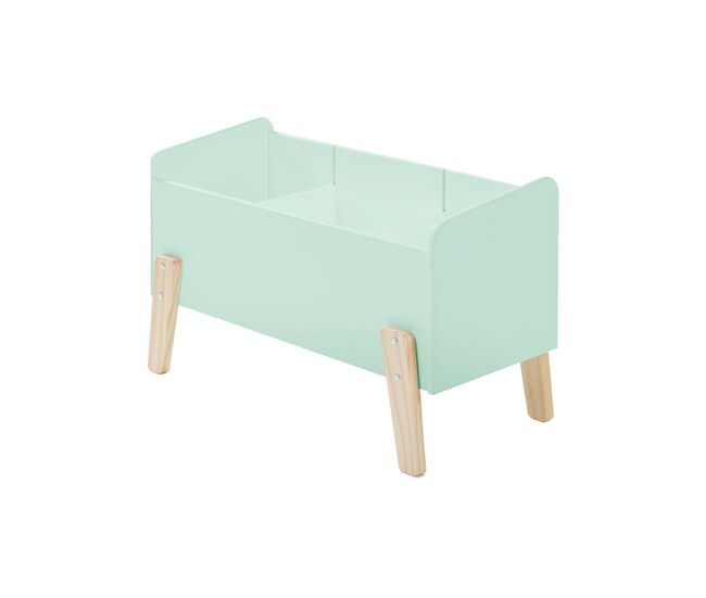 Caixa de brinquedos vipack kiddy verde menta