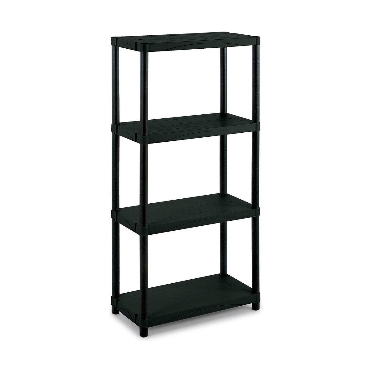 Estantes terry s-4 resina 4 prateleiras (60 x 30 x 132 cm)