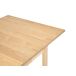 Beliani Mesa de jantar extensível CAMDEN Beliani Mesa de jantar extensível CAMDEN Castanho Claro
