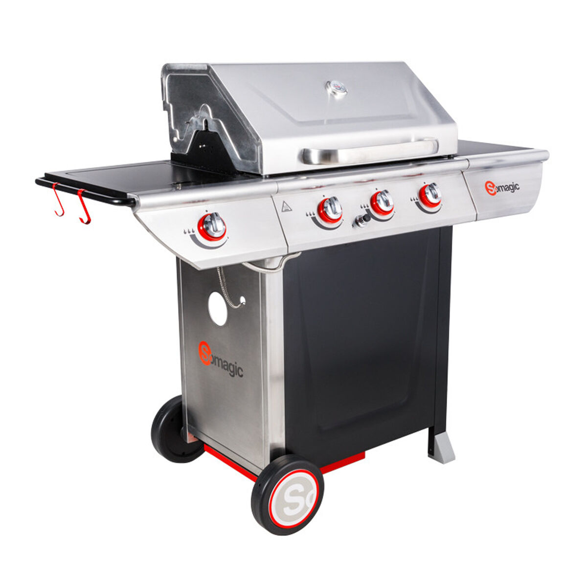 MANHATTAN 350GPI Barbecue a gás - 3 queimadores 10,5kW