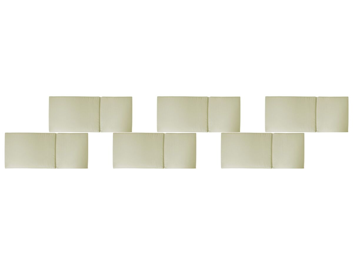 Beliani Almofada de assento TOSCANA/JAVA/AMANTEA PREMIUM 50x45 Verde