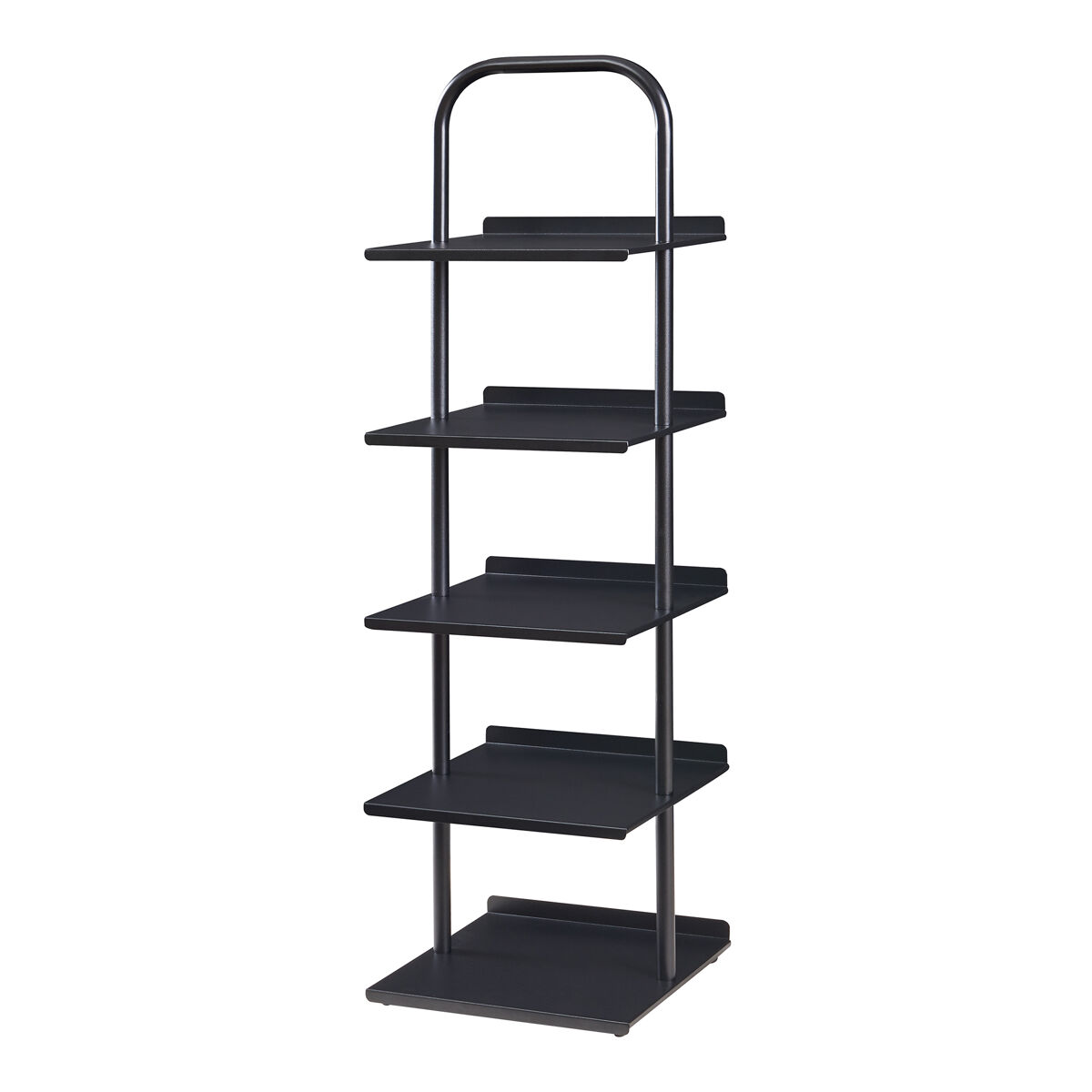 Sapateira poytya para 5 pares aço 96 x 34 x 32 cm preto [en.casa]