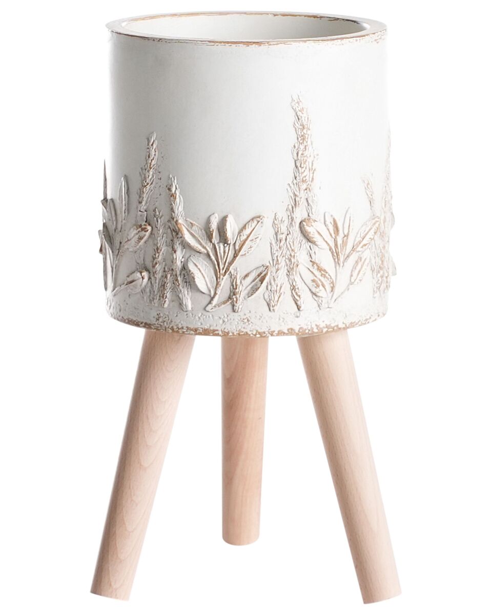 Beliani Vaso alto para plantas PREWEZA