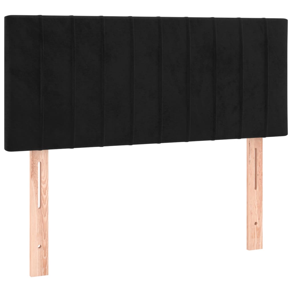 Vidaxl cabeceira de cama veludo 90x5x78/88 cm preto