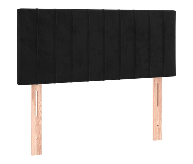 Vidaxl cabeceira de cama veludo 90x5x78/88 cm preto
